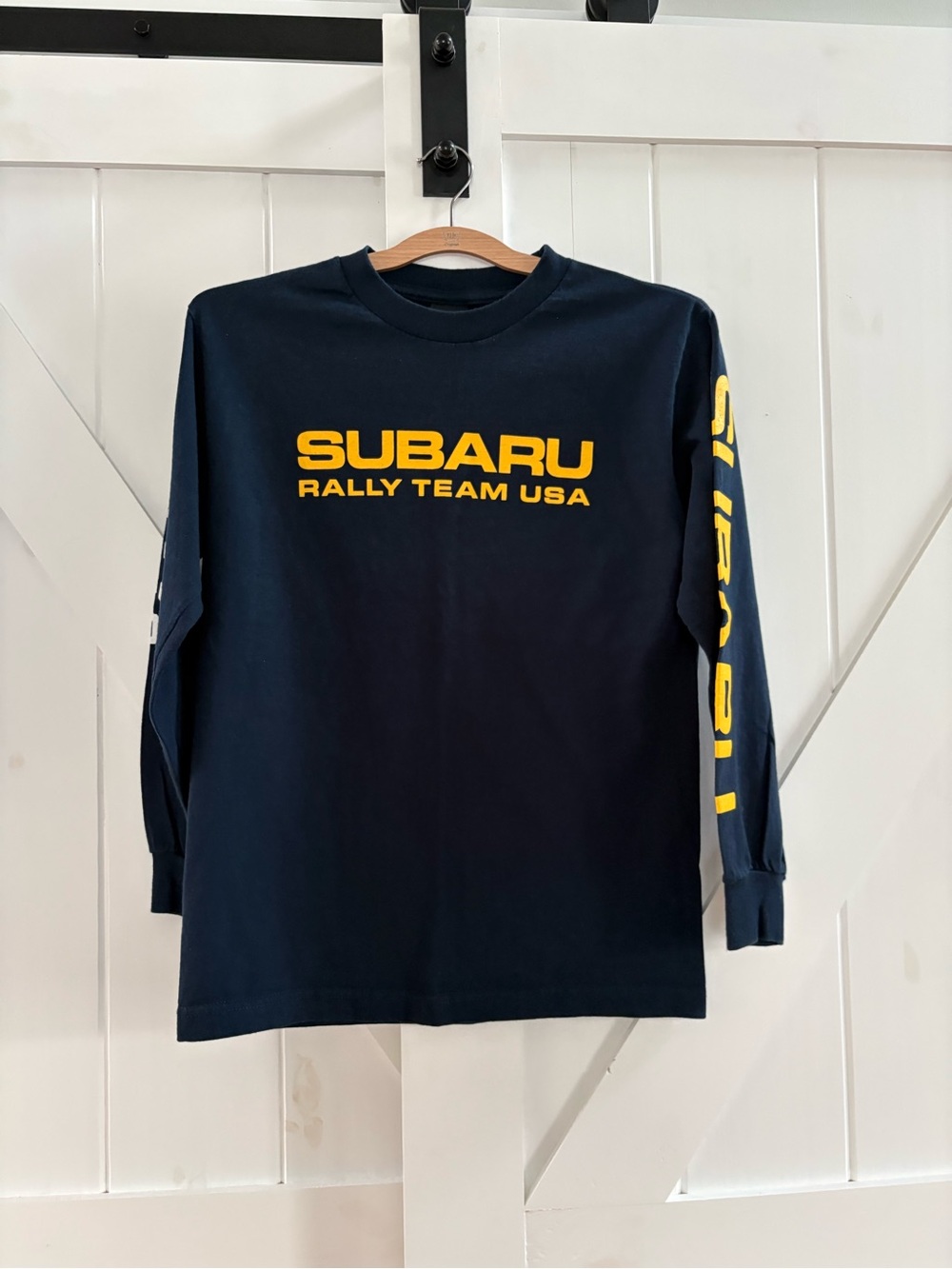 Y2K Subaru Rally Team USA x DC Pastrana & Block Navy Long Sleeve Tee